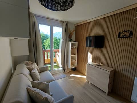 Successful Airbnb property: Mountain apartment in Puy Saint Vincent