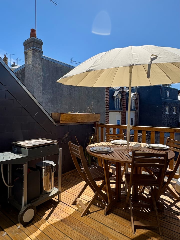 Cocon Hypercentre 6p Terrasse Privée Rue Des Bains - Trouville-sur-Mer
