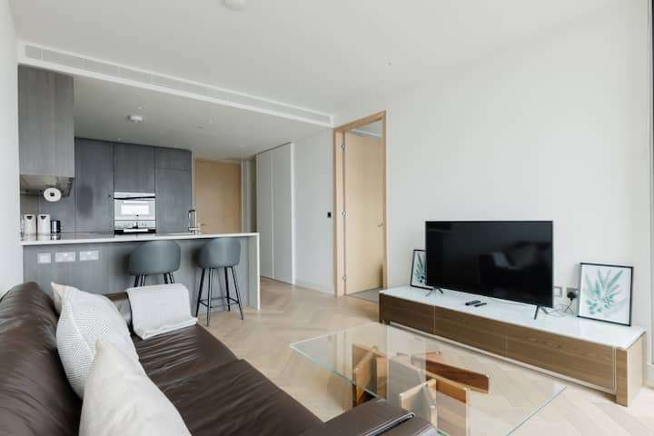 Sleek City Stay With Skyline Views In Shoreditch - Londýn