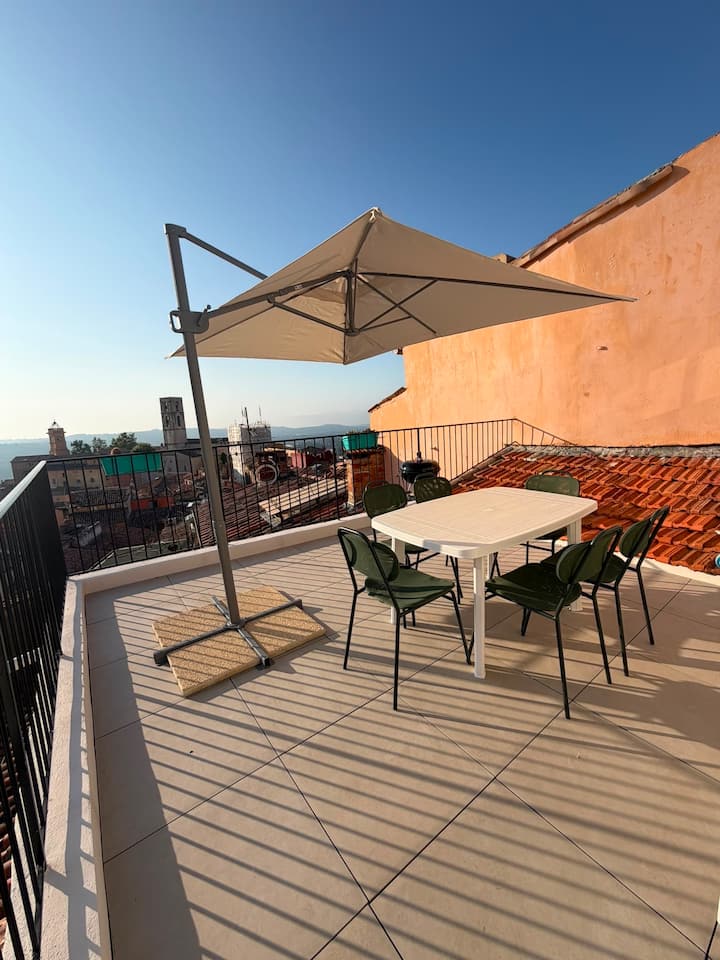 Roof Top Prive Centre Historique Grasse - Grasse