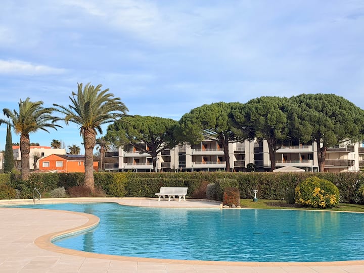 Appartement 2 Pièces Avec Jardin 4 Personnes Maxi - Mandelieu-la-Napoule
