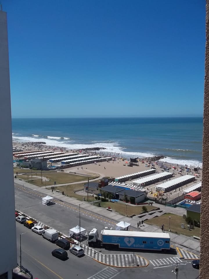 Departamento 2 Amb Frente Al Mar Miramar - Miramar