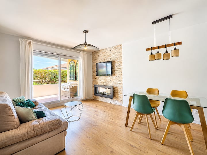 Appartement Jardin Privé, Piscine, Garage, 6 Pers. - Nizza