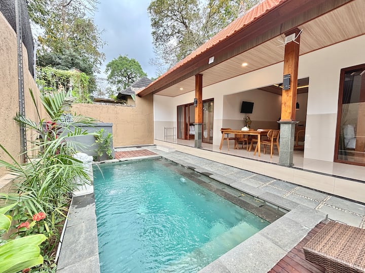 Private 2br Villa | Pool & Kitchen | Ubud - Bali