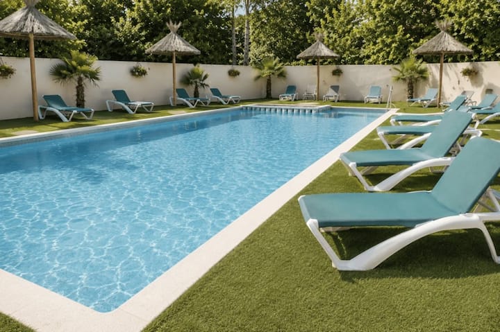 Zecamping 3* Mobil Home 34m² Piscine - Fontvieille
