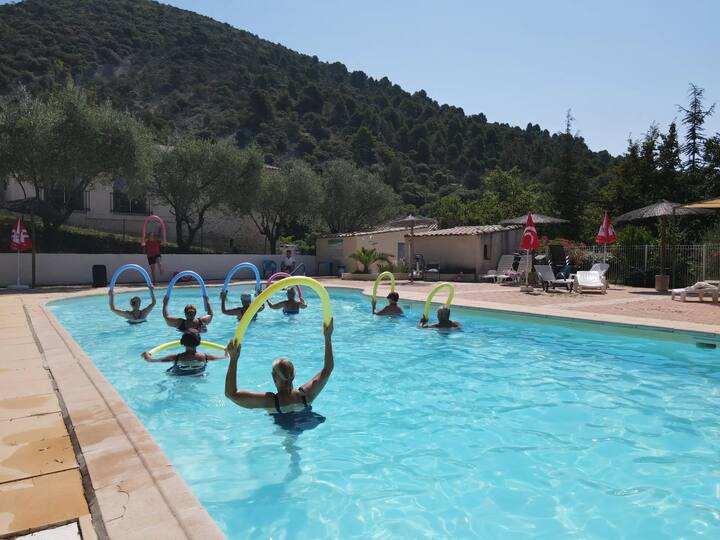 Zecamping Mobil Home 26m² Piscine - Nyons