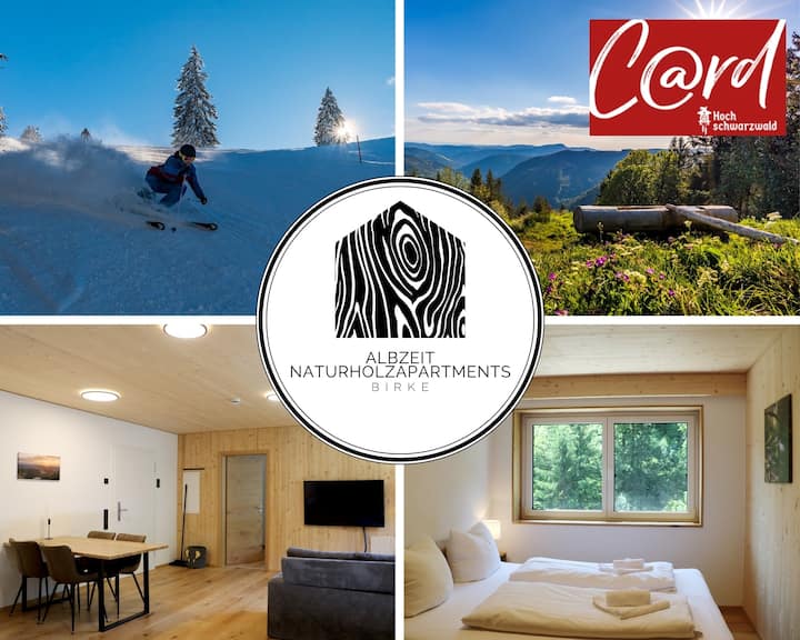 Albzeit Naturholzapartments - Birke - St.blasien - Schluchsee