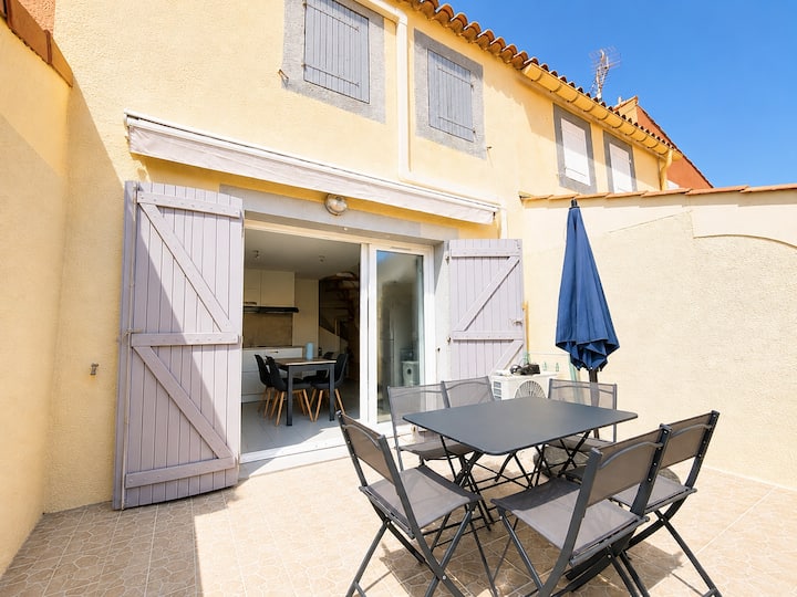 Maison Climatisée Avec Parking Privé - 6 Personnes - Valras-Plage