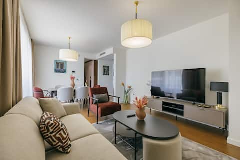 Successful Airbnb property: K Centar Premium Two-Bedroom Apartment No. 9 in Makedonsko Naselje