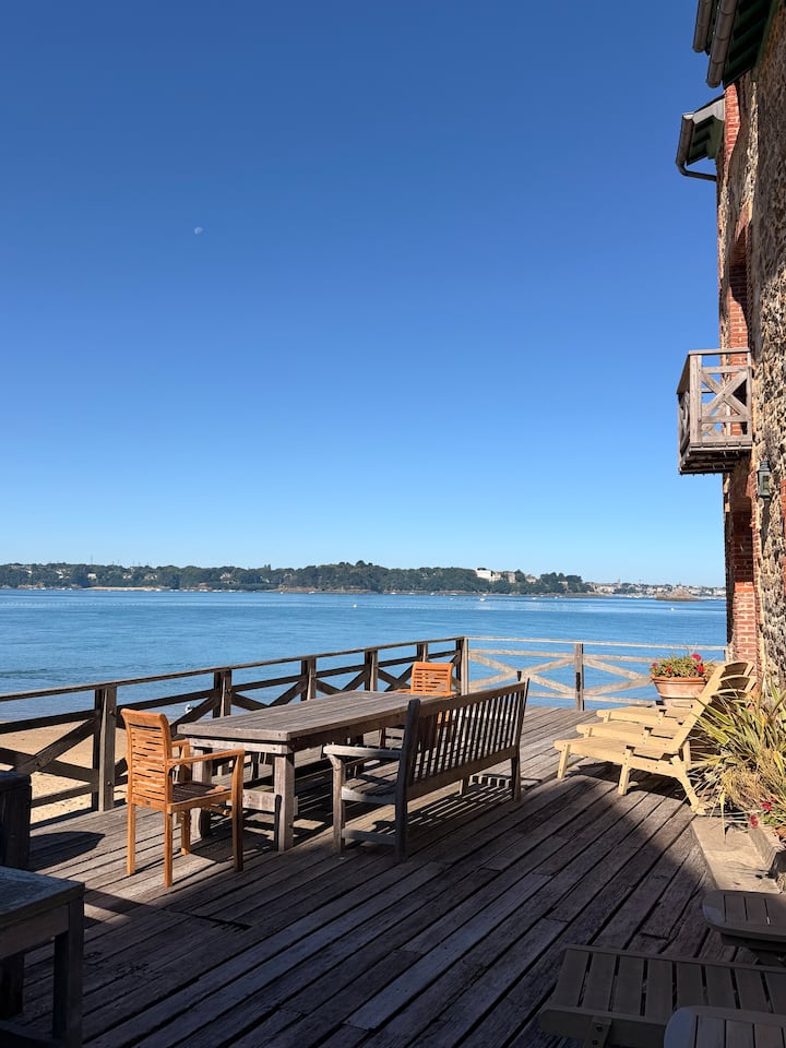 Villa Des Fours à Chaux - Vue Mer - Accès Plage - Saint-Malo