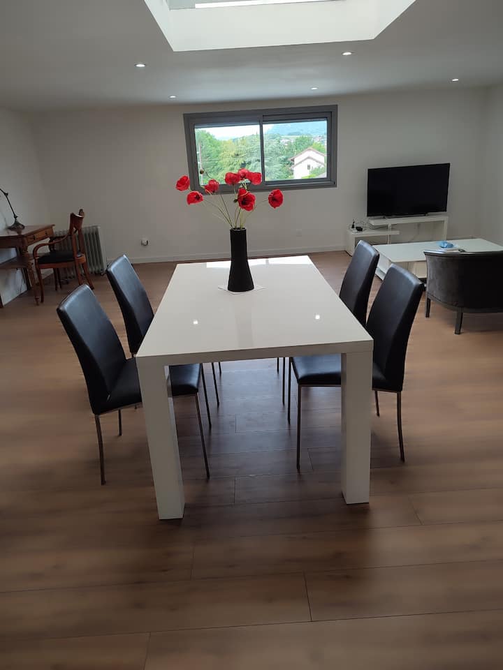 Appartement 80m² Climatisé Avec Parking Privé - Argonay