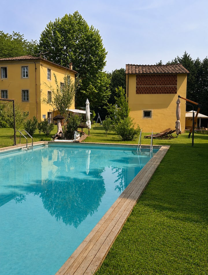 [5 Min Dal Centro Storico Lucca] Villa Con Piscina - Lucca