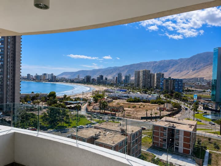 Depto. Vista Al Mar 2 Dormitorios Estacionamiento - Iquique