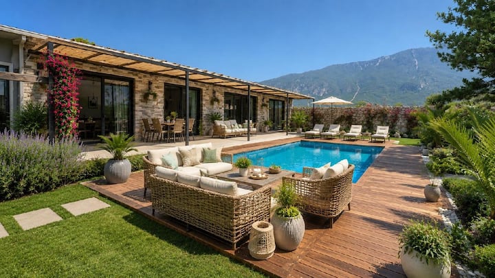 Fethiye ÖLüdeniz De ÖZel Havuzlu Müstakil Villa - Ölüdeniz