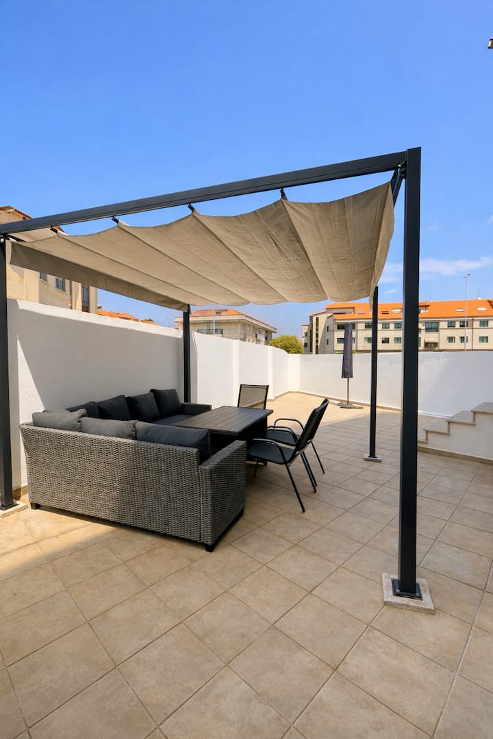 Baiona-atlantico. Apto Con Terraza Y Garaje - Bayona, España