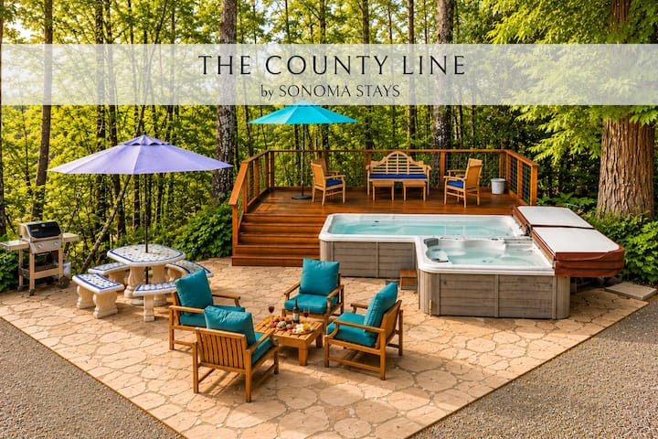 The County Line | Hot Tub, Swim Spa, Retreat - Napa Valley, CA