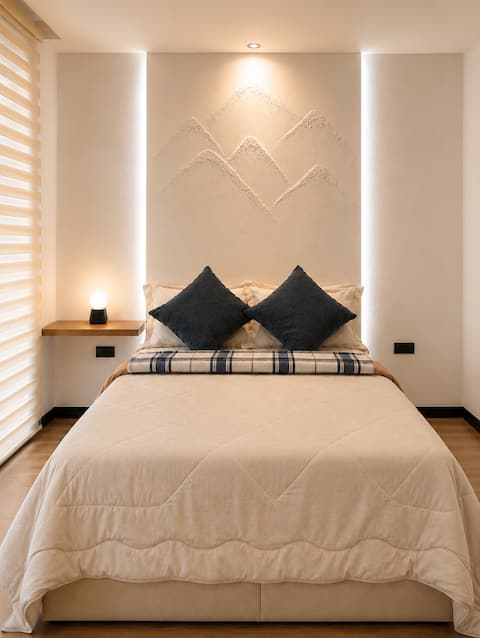Premium loft 20 minutes from Cuenca/fast 4K Wi-Fi/sauna