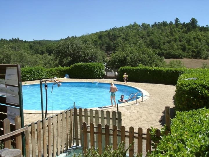 Zecamping 2* Bungalow 38m² Piscine - Banon