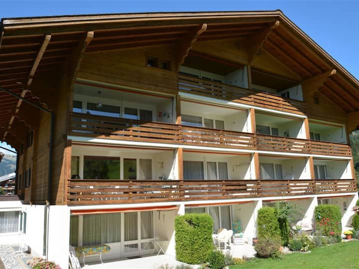 La Sarine 222 Studio, Dusche Oder Bad, Wc 2-bettwo - Gstaad