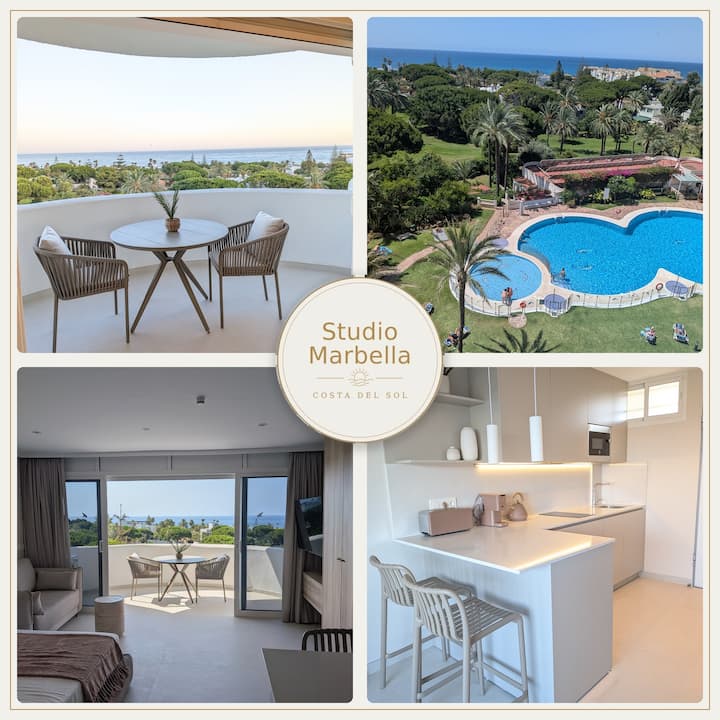 Studio Boutique · Terraza Sur Con Vistas Al Mar - Marbella