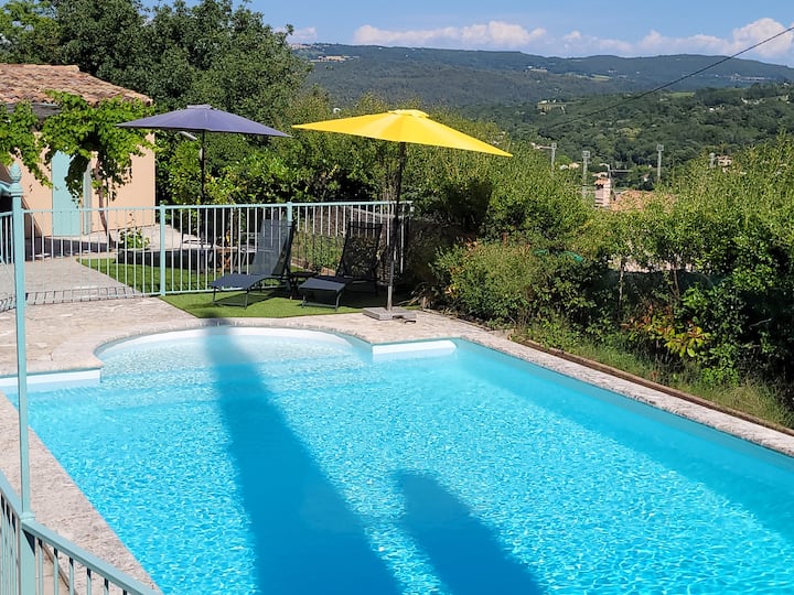 Gite Mami Zi Avec Piscine - Apt