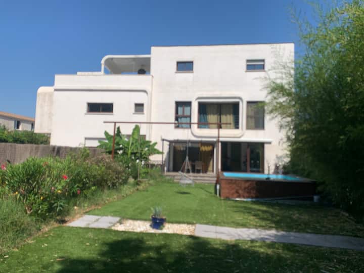 Grand Duplexe De Luxe, Piscine Privée, Clim Jardin - 
