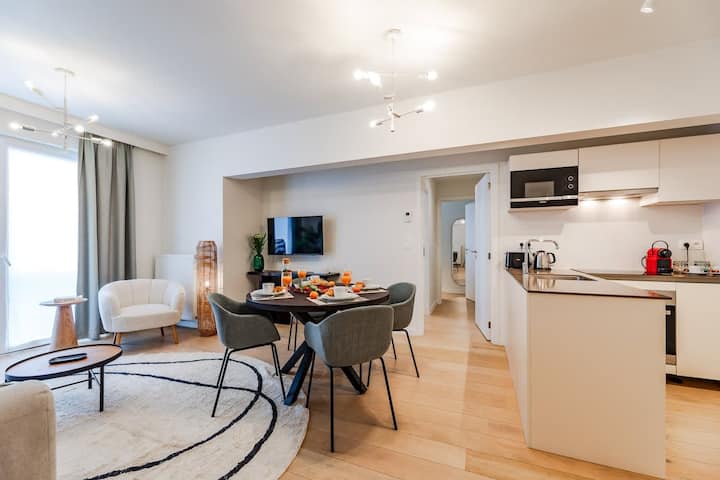 3br Nato & Eu Apartment Free Luggage Room/free Can - Woluwe-Saint-Lambert