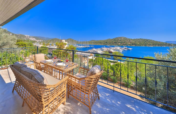 Marinora Suite Sea | Sea View Terrace | Kaş - Kaş