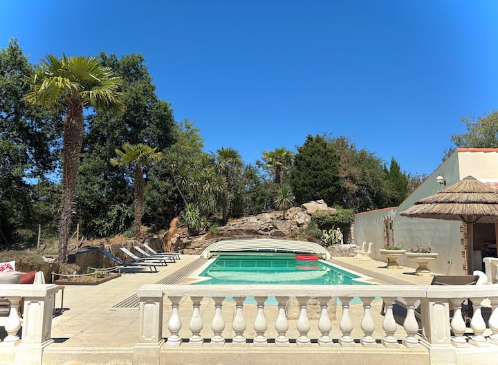 Maison Belauria | Piscine & Spa - Machecoul