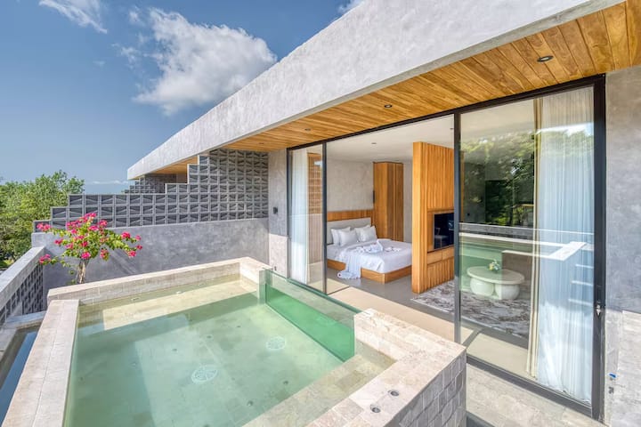 Elourea 1 : 1br Apt W/ Rooftop Pool In Uluwatu - Indonésie