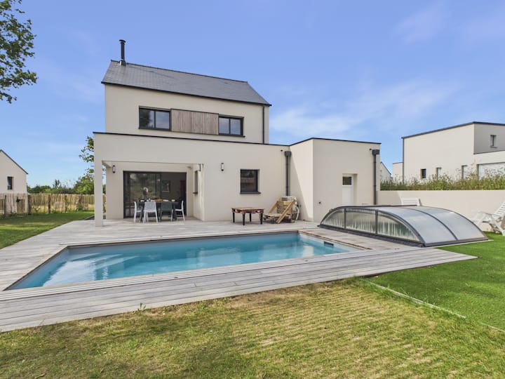 Maison Tout Confort, Jardin & Piscine Chauffée - Pléneuf-Val-André