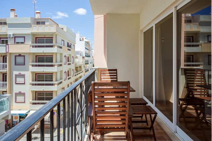 Monte Gordo Beach Flat With Balcony - Monte Gordo