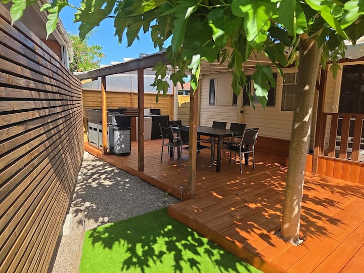 Mobil Home - Parcelle 170m² Close  Argelès Sur Mer - Argelès-sur-Mer