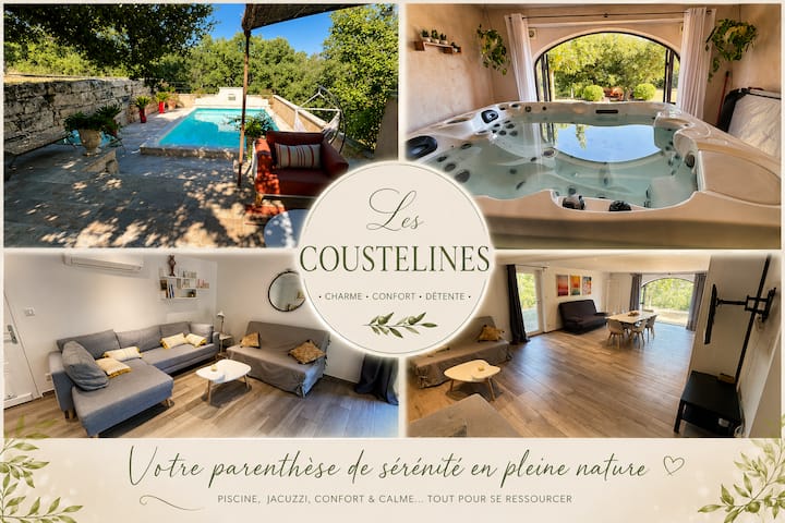 Les Coustelines "Piscine Privée & Jacuzzi" - Forcalquier