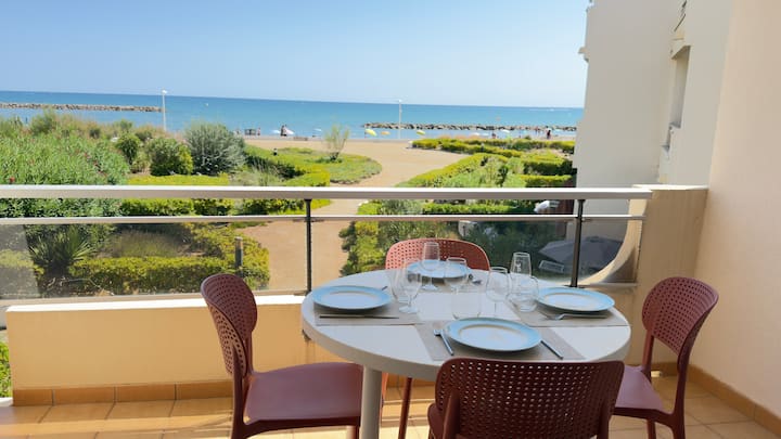 Le Studio Cabine 17, Vue Mer, Parking Privé - Palavas-les-Flots