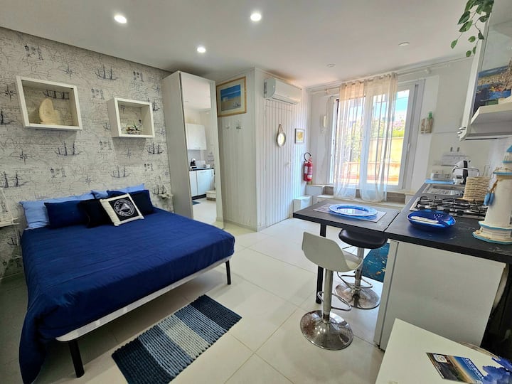 La Vela Recanati-studio Con Accesso Alla Spiaggia - Giardini-Naxos