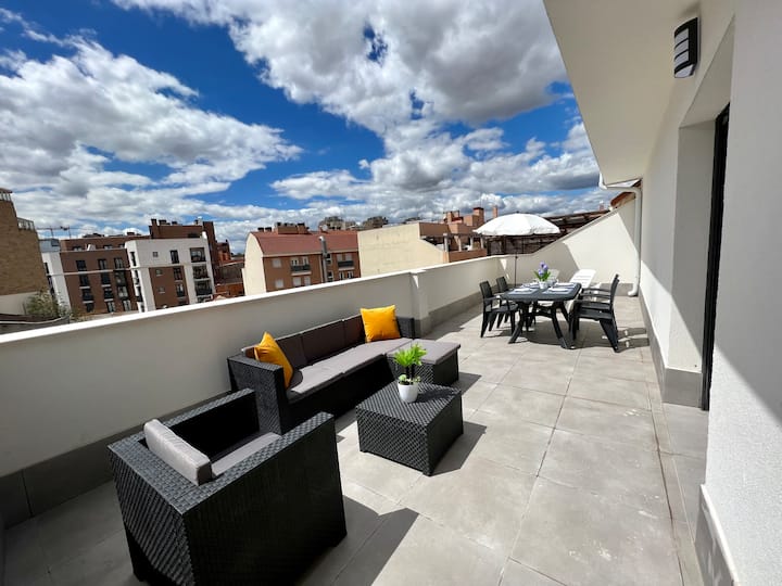 Sunny Penthouse Madrid - Getafe