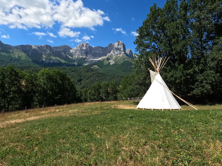 Tipi Au Woody Ranch - Massif du Vercors