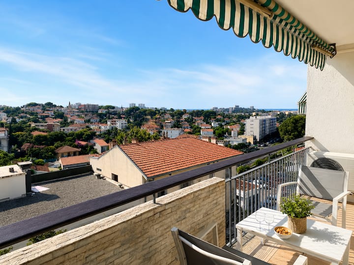 Casa Nanoutou - 3p - 2 Min Des Plages - Antibes