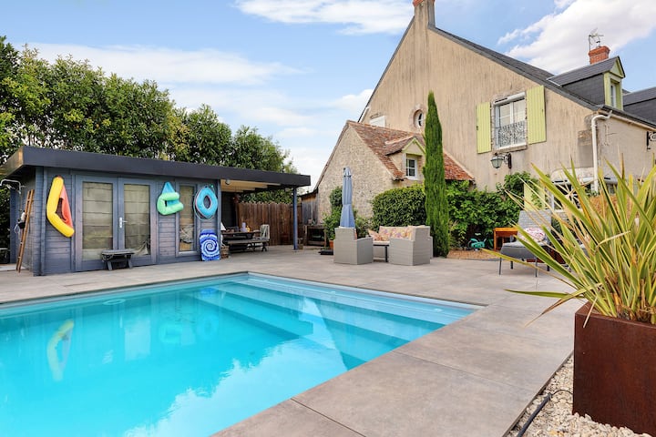 Casa 103, Gîte - Piscine Partagée - Beaugency