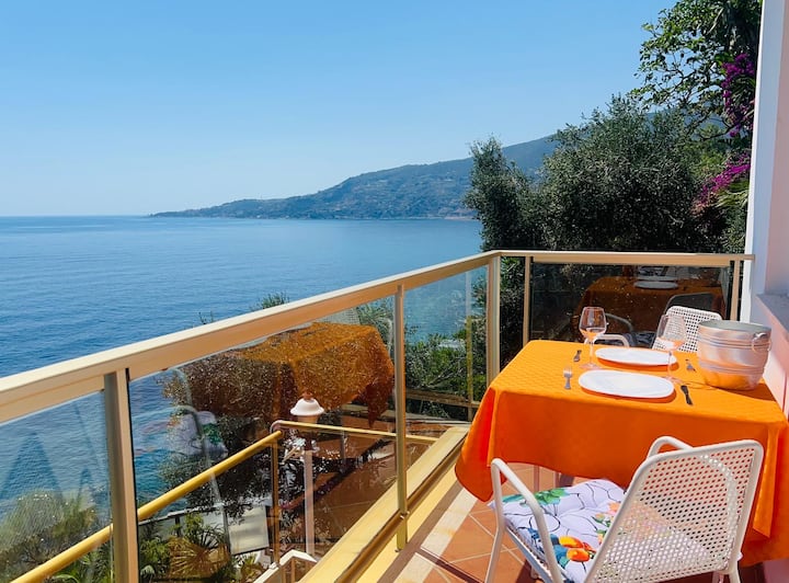Sea Pearl - Vista Mare A 180° / A.c. - Bordighera