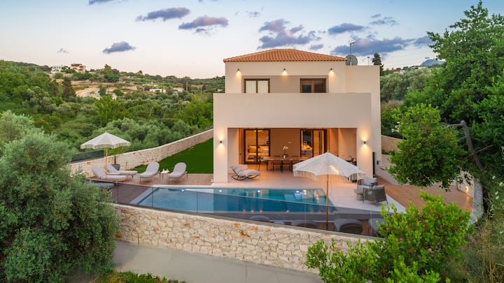 Vama Luxury Living-8br Design Villa With Pool - Griechenland