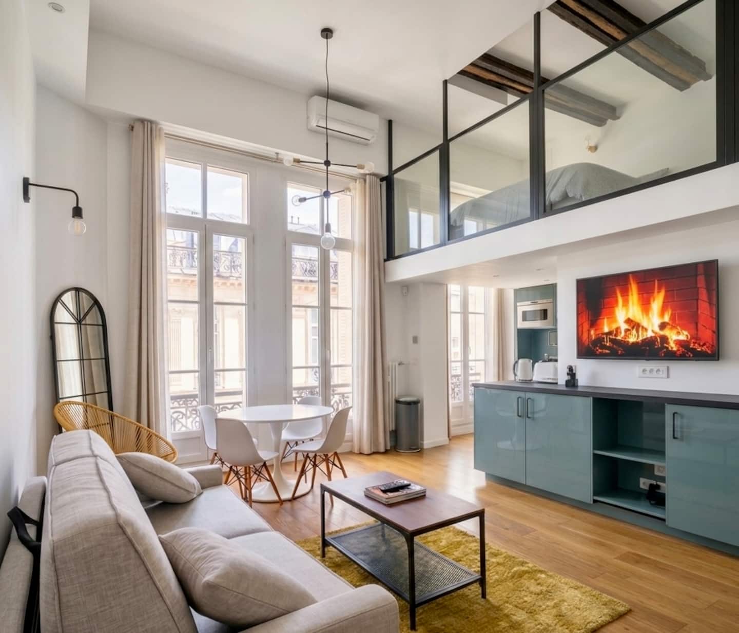 Le Loft d'Or - Climatisé & à 5 min de la plage