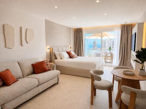 Airbnb performant: Architect-designed suite · Sea view · Swimming pool · Monaco à Beausoleil