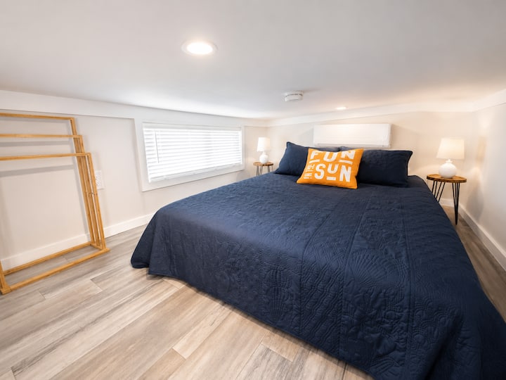Mezzanine Area-Queen-size mattress