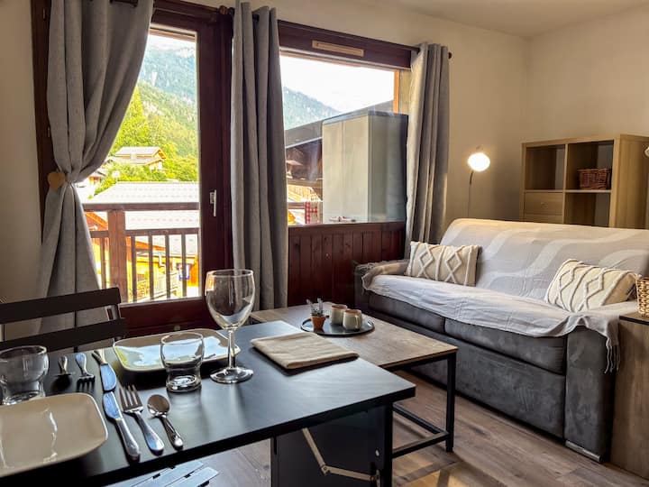 Charmant Studio Avec Balcon Au Cœur Du Village - Sixt-Fer-à-Cheval