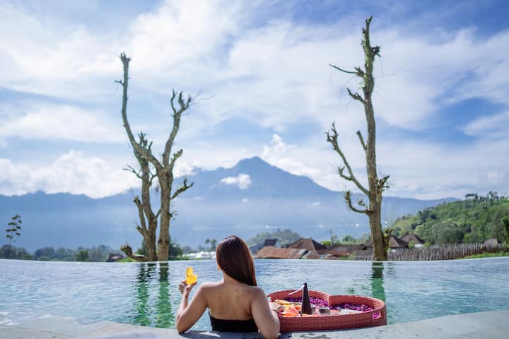 Luxury Best View Room With Hot Bathtub - Kintamani