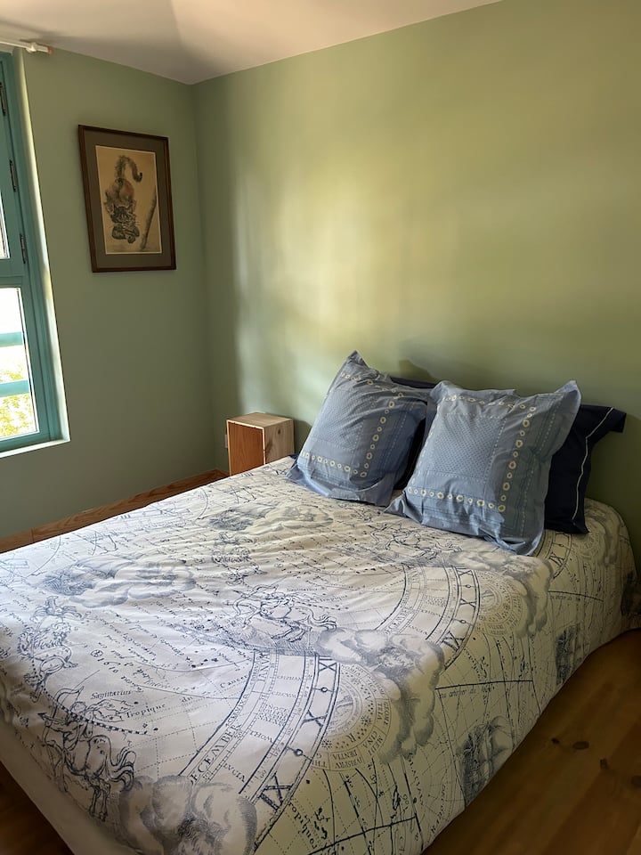 Chambre D'hôtes - La Maison Verte Chambre 3 - Mézos