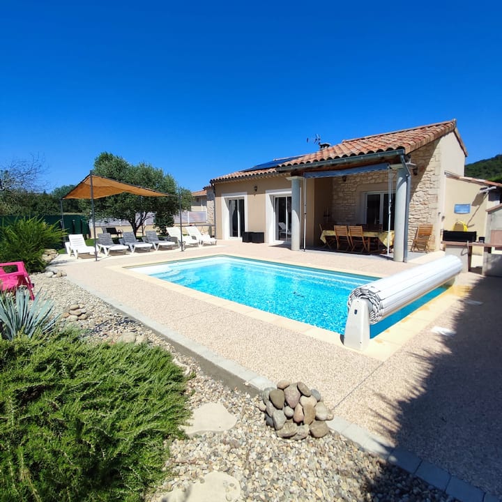 Jolie Villa Avec Piscine Gorges De Lardèche - Vallon-Pont-d'Arc
