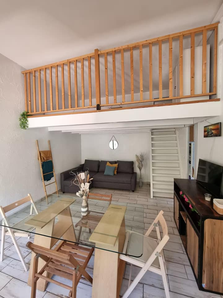 Loft Indépendant Avec Mezzanine Limitrophe Monaco - Roquebrune-Cap-Martin